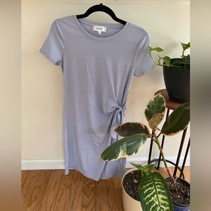 Light blue short sleeve dress 🦋